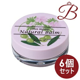 【×6個】日本オリーブ オリーブマノン ナチュバーム ラベンダーとローズマリーの香り 10mL