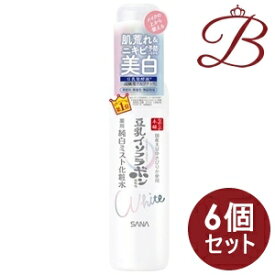 【×6個】サナ なめらか本舗 薬用美白ミスト化粧水 120mL