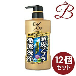 【×12個】ロート製薬 DeOu デ・オウ 薬用スカルプケアシャンプー 400mL
