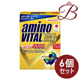 【×6個】味の素 アミノバイタル GOLD 14本入り箱