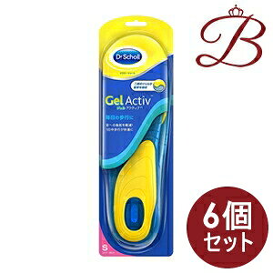 【×6個】ドクターショール ジェルアクティブ エブリデイ S 1足分