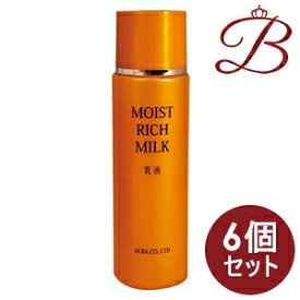 【×6個】アルバコスメティックス モイストリッチミルク 80mL