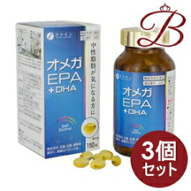 【×3個】ファイン オメガEPA+DHA 150粒