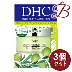 【×3個】DHC オリーブバージンオイル エッセンシャルクリーム SS 32g