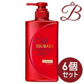 【×6個】資生堂 TSUBAKI ツバキ プレミアムモイスト シャンプー 490mL