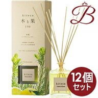 【×12個】木と果 消臭リードディフューザー ティートリー＆グレープフルーツ 190ml