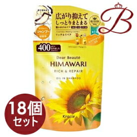 【×18個】クラシエ ディアボーテ オイルインシャンプー リッチ＆リペア 詰替用 400mL