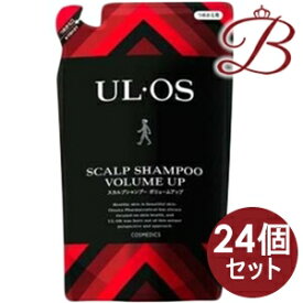 【×24個】大塚製薬 UL・OS ウルオス スカルプシャンプー ボリュームアップ 詰替え420mL