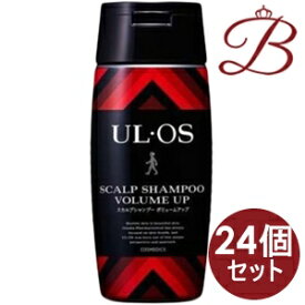 【×24個】大塚製薬 UL・OS ウルオス スカルプシャンプー ボリュームアップ ボトル300mL