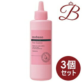 【×3個】柳屋 nobaso 薬用 ヘアエッセンス 175ml