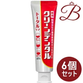 【×6個】クリーンデンタル トータルケア100g