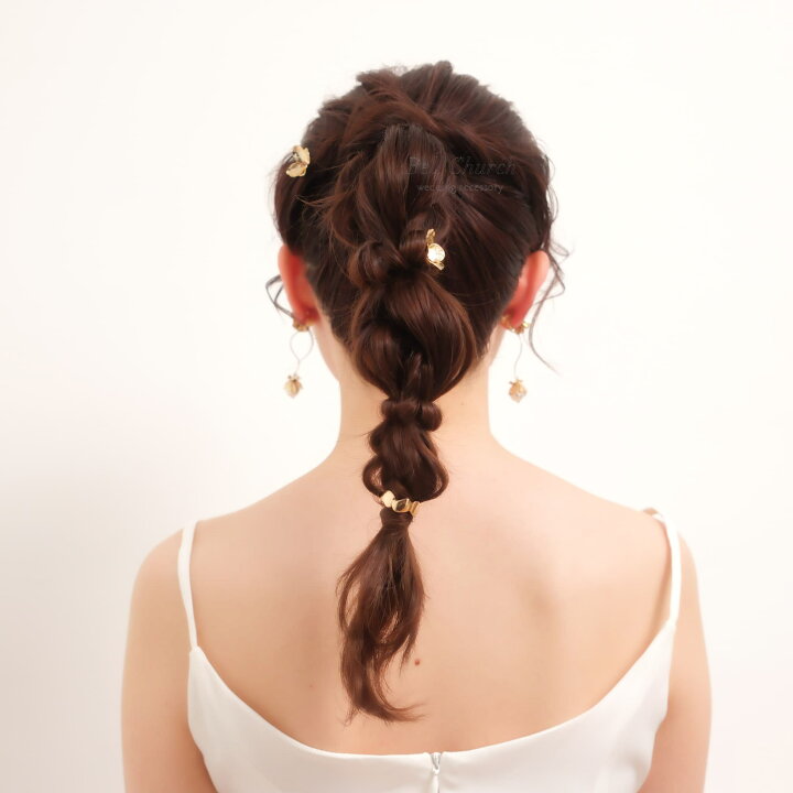 楽天市場】ヘアカフ 3点セット ヘアポニー ポニーフック お花 フラワー 