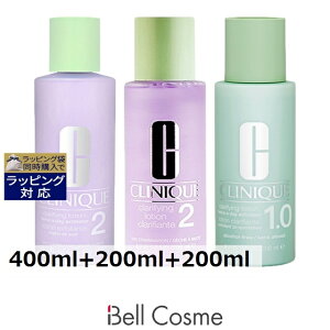  Nj[N Nt@CO [VZbg 1.0 {2 400ml+200ml+200ml | CLINIQUE ϐ