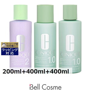  Nj[N Nt@CO [VZbg 1.0 {2 200ml+400ml+400ml | CLINIQUE ϐ