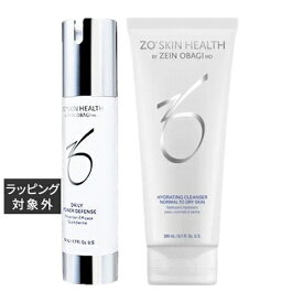 送料無料 ゼオスキンヘルス デイリーPD 50ml とハイドレーティングクレンザー 200ml のセット | Zo's Skin Health スキンケアコフレ