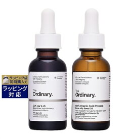 ジ・オーディナリー EUK 134　1％ 30ml と100%オーガニック コールドプレス ローズヒップシード オイル 30ml のセット | 激安 The Ordinary スキンケアコフレ