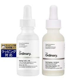 送料無料 ジ・オーディナリー マトリキシル10%+ヒアルロン酸 30ml とビュッフェ 30ml 新パッケージのセット | The Ordinary 美容液