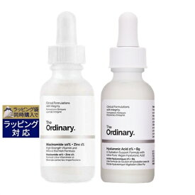 ジ・オーディナリー ナイアシンアミド 10% + 亜鉛 1% 60ml とヒアルロン酸2％＋B5 30ml のセット | 激安 The Ordinary 美容液