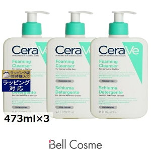 �������� �Z�����B �t�H�[�~���O �t�F�C�V���� �N�����U�[ �y�����I�z3�Z�b�g 473ml×3 | ���{������ CeraVe ���t�H�[��