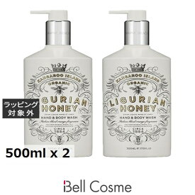 送料無料 マインビーチ ハンド&ボディーウォッシュ リグリアンハニー お得な2個セット 500ml x 2 | MAINE BEACH ハンドウォッシュ