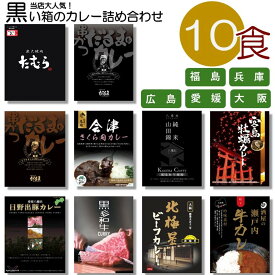 レトルトカレー 詰め合わせ 黒 人気 10種 （ 焼肉たむら 中辛 串かつだるま ソース ＆ 味噌 会津さくら肉 純米山田錦 キーマ 宮島牡蠣 日野出豚 但馬屋 黒毛和牛 北極星 酒屋 瀬戸内牛 ） ご当地カレー 食べ比べ アソート レトルト ええもん 送料無料 お中元 お歳暮