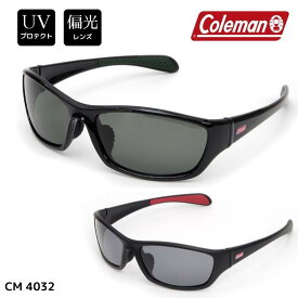 Coleman コールマン サングラス UVカット 偏光レンズ メンズ 男性 コールマン プラスチック キャンンプ ツーリング 釣り ゴルフ サイクリング マット シャイニー CM4032