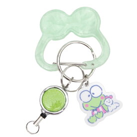 Sanrio サンリオ オールスターズ カラビナ リール付き キーホルダー プレゼント 便利 おしゃれ 可愛い レディース 女子 ギフト シナモロール クロミ ポチャッコ こぎみゅん けろけろけろっぴ マロンクリーム LSR-G006