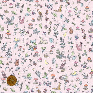 【LIBERTY FABRICS】 11号帆布 Sana サナ ピンク 363j436-j23b リバティ・ファブリックス