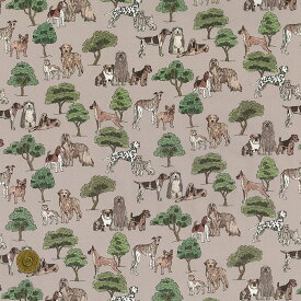 【LIBERTY FABRICS】 2023秋冬 イタリア製タナローン Hyde Park Hounds ハイドパークハウンズ 363j7301-c リバティ・ファブリックス