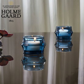 【ポイント20倍】HOLMEGAARD ホルムガード ARC アーク ティーライトホルダー 2pcs（ダークブルー） 直径7.5cm 2個セット 4340262 キャンドルホルダー ガラス 北欧 デンマーク インテリア ギフト モダン おしゃれ
