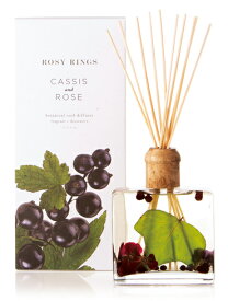 ディフューザー Rosy Rings ロ―ジ―リングスBotanical Reed Diffusers ボタニカル リードディフューザー＜カシス&ローズ＞ BRDJ-CR ルームディフューザー オイル ： 390ml スティック10本セット