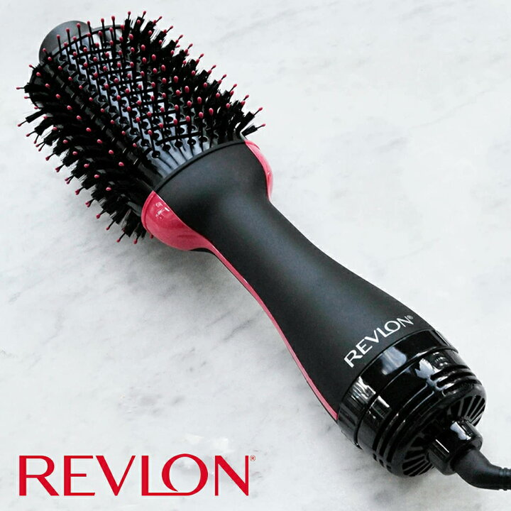 楽天市場】REVLON レブロン ボリュマイザーヘアドライヤーブラシ 
