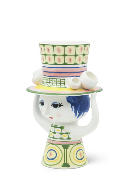 楽天市場】ビヨン・ヴィンブラッド Bjorn Wiinblad 花瓶 Lady with Hat 
