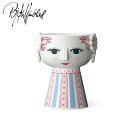 ビヨン・ヴィンブラッド エヴァ キャンドルホルダー（ピンク）H9.5cm 56555 Bjorn Wiinblad Eva ビヨンヴィンブラッド…