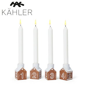 KAHLER �P�[���[ URBANIA �A�[�o�j�A Gingerbread Garland �W���W���[�u���b�h �A�h�x���g�L�����h���z���_�[ 4�Z�b�g �N���X�}�X 693538 �k�� �N���X�}�X �e�[�p�[�L�����h�� �A�h�x���g �C���e���A 