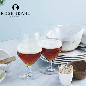 ROSENDAHL [[_[ Ryn[Q v~A rAOX 600ml 2Zbg 29605PREMIUM@SET OF TWO BEER GLASSES k KX r[OX yA r[ C e[u