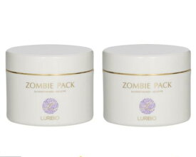 【ブラックフライデー期間エントリーでポイント10倍＆1800OFFクーポン配布中】 ルリビオ ゾンビパック 90g×2個セット（専用ハケ・専用スプーン付）LURIBIO 正規品 ZOMBIE PACK フェイスパック リフトアップ リフトパック 顔 引き締め むくみ くすみ 透明感 小顔 マスク