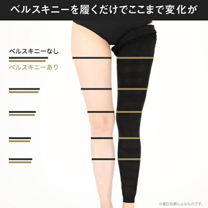 楽天市場 着圧レギンスベルスキニー 単品 ベルシリーズ 脚やせ 着圧スパッツ 履くだけ美脚でバンビ脚 下半身ダイエット 着圧タイツ スパッツ 冷え対策 下半身痩せ 補正下着 インナー むくみケア 骨盤矯正 Belle Series 公式ストア