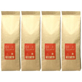 コーヒー豆 焙煎したて 亀岡珈琲 500g×4袋 2kg 大容量 スペシャリティコーヒー オーガニック 粉 珈琲豆 送料無料