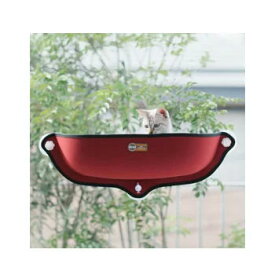 K＆H WINDOW BED KITTY SILL RED【ウィンドウベッド/ハウス/ベッド・猫用ベット/ペットベッド】【猫用品/ペット用品・ペットグッズ】【正規品】