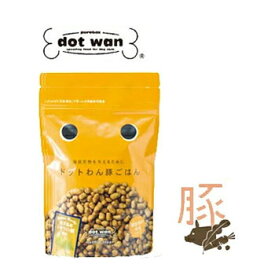 ドットわん豚ごはん　500g【ドッグフード・子犬・成犬・老犬・全成長段階・オールライフステージ・ドライフード・ペットフード・天然素材】【正規品】