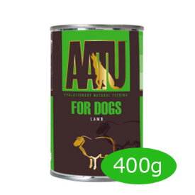 AATU（アートゥー）　ドッグ　ラム　400g 缶【ドッグフード/グレインフリー/ペットフード/ウェットフード/穀物不使用/グルテンフリー】