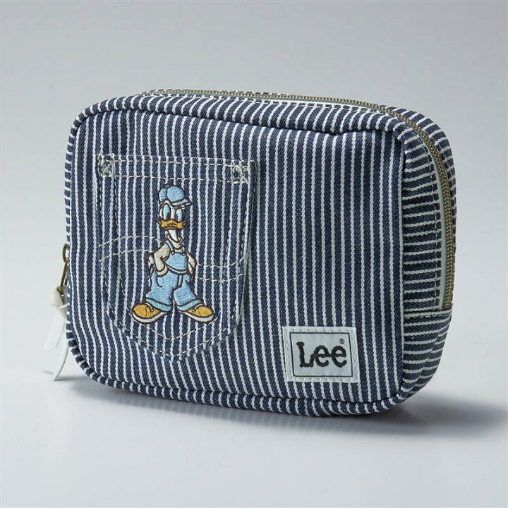 楽天市場 Sale 25 Off 3 11 金 1 59まで Disney ディズニー 刺繍デザインキャンバスポーチ 選べるキャラクター ドナルドダック ベルメゾン Lee コラボ レディース ポーチ 化粧 メイク コスメ 小物入れ ブランド 大きめ ベルメゾン Disney