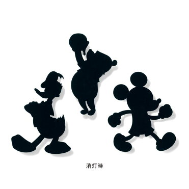 Disney ディズニー シルエットのセンサーウォールライト 選べるキャラクター ミッキーマウス ベルメゾン 照明 ライト ランプ 器具 Room 欲しい に出会える