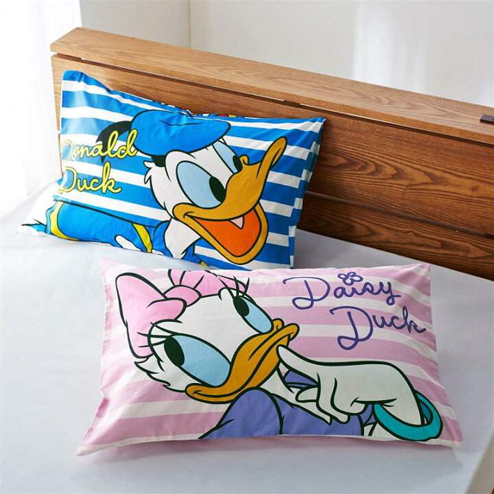 楽天市場 Disney ディズニー 枕カバー２柄セット 選べるキャラクター ドナルド デイジー ベルメゾン 寝具 布団 ベッド カバー 枕 カバー ピロー ピローケース Bed ファブリック ベルメゾン Disney Fantasy Shop