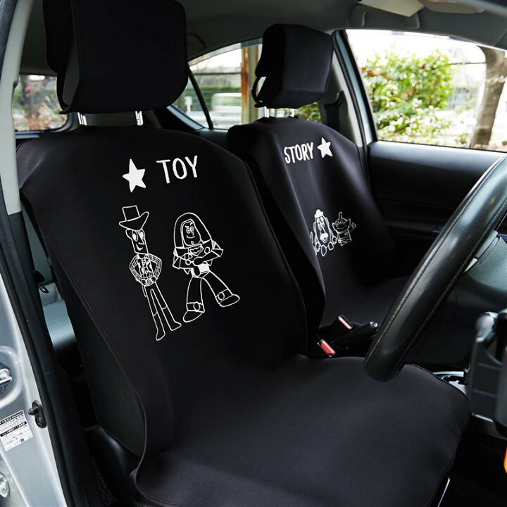 楽天市場 ﾌﾛﾝﾄ用2枚 ﾘｱ用 Disney ディズニー 防水 カーシートカバー ミッキーグローブ トイ ストーリー ピーターパン ミッキー 蒸気船ウィリー くまのプーさん カー用品 カーグッズ シートカバー 座席カバー 車 汚れ防止 水拭き 可愛い
