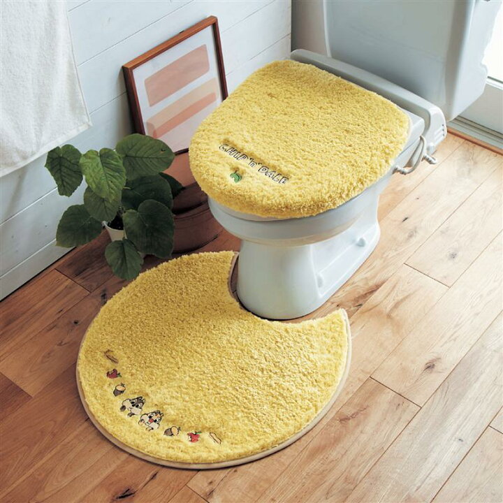楽天市場 Disney ディズニー ふわふわトイレマット フタカバー 単品 セット 選べるキャラクター チップ デール 標準マット 温水 新 フタセット ベルメゾン トイレ 便所 お手洗い おしゃれ ベルメゾン Disney Fantasy Shop