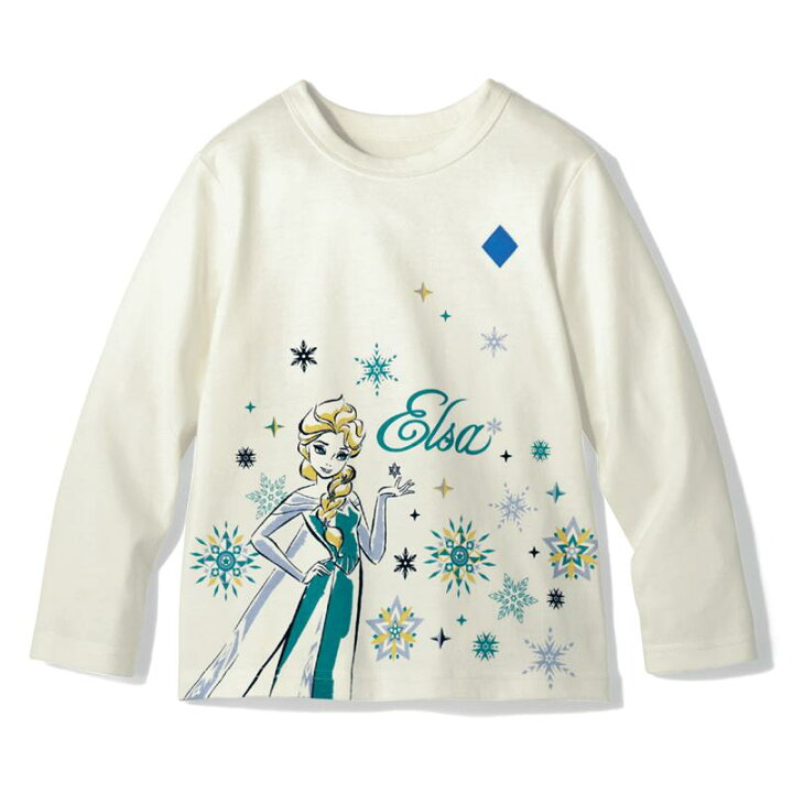 楽天市場 Disney ディズニー 名札ココ長袖ｔシャツ エルサ 90 100 110 1 130 140 ベルメゾン 子供服 子供 服 子供用品 女の子 子供用 ｔシャツ 長袖 かわいい プリンセス 身頃地綿100 コットン ディズニープリンセス ベルメゾン Disney