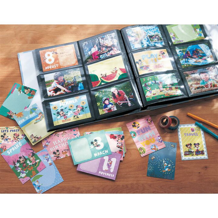 楽天市場 Disney ディズニー アルバムデコレーションカード ベルメゾン 文房具 ステーショナリー 文具 おしゃれ デザイン 雑貨 アルバム 手作り カード メッセージ マンスリーカード デコレーション ディズニー ポケット ベルメゾン Disney Fantasy Shop
