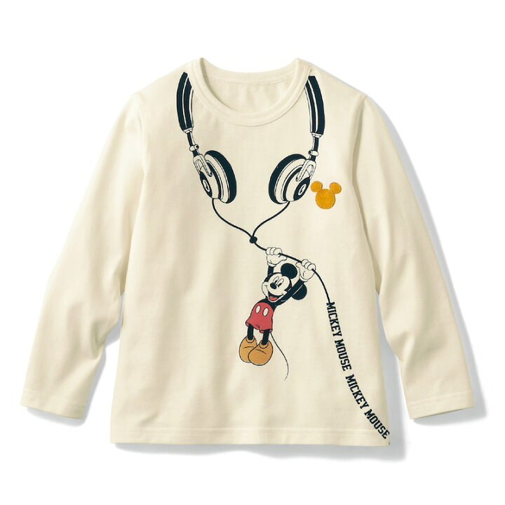 楽天市場】【Disney】 ディズニー 名札ココ長袖Tシャツ「ミッキー  